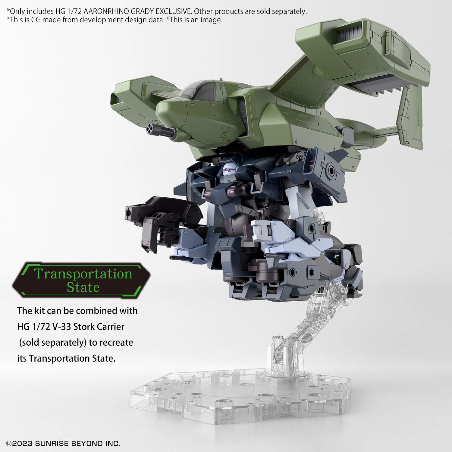 AMAIM - HG 1/72 Aaronrhino Grady Exclusive - Model Kit